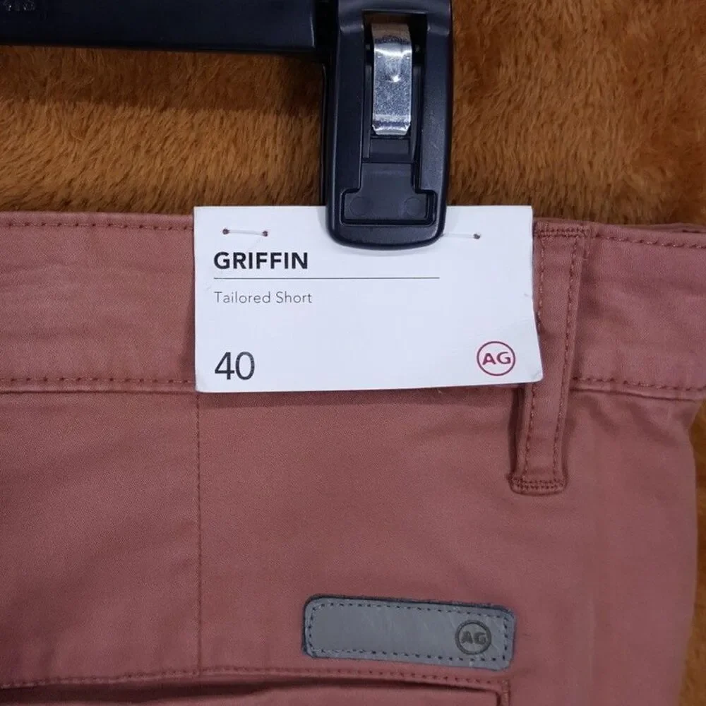 AG JEANS Shorts Mens Size 40 Rose Chino GRIFFIN Tailored Short $135